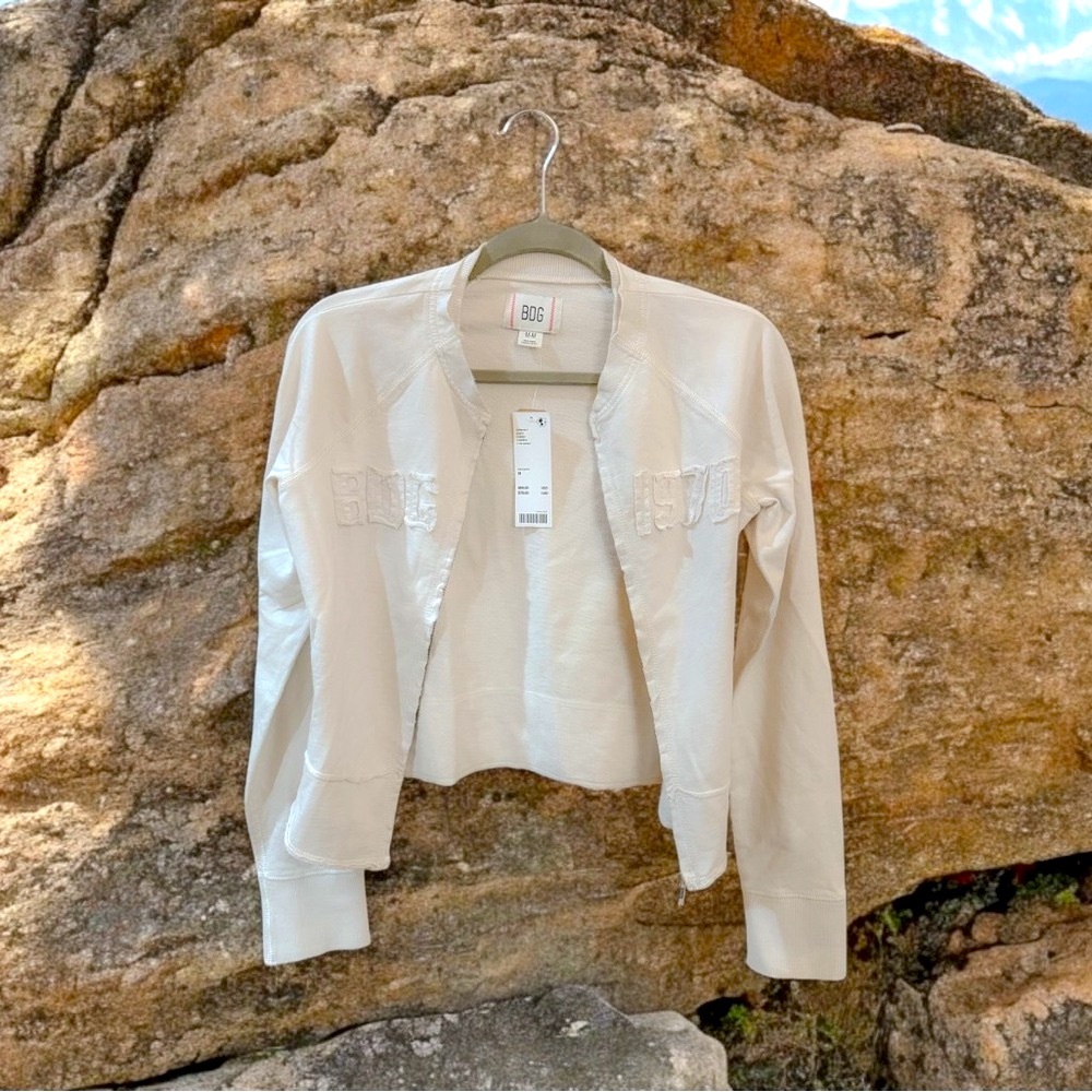 URBAN OUTFITTERS BDG Khai Zip-Up Sweatshirt NWT size M